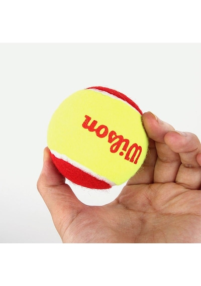 Wilson Starter Red 3lü Çocuk Tenis Topu Kırmızı Noktalı Wrt137001