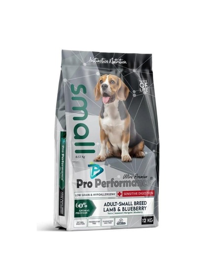 Pro Performance Kuzulu Ve Yaban Mersinli Küçük Irk Yetişkin Köpek Maması 2 KG
