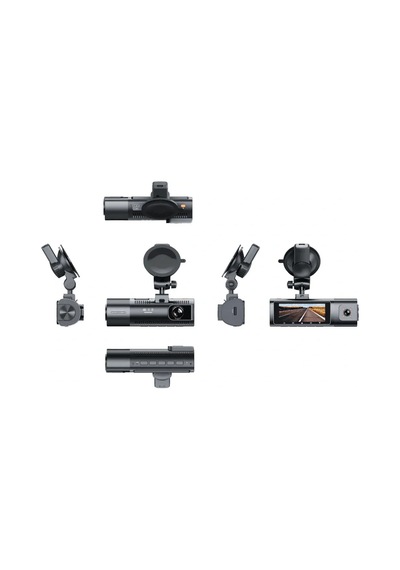 K17 Araç İçi Kamera Ekranlı 4k Uhd Ön-arka-iç Kamera Gece Görüş, Çift Lens Dashcam Kayıt - G6r