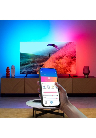 Wiz Hdmı Sync Box Seti 75'' - 85'' Led Işıklar Dahildir