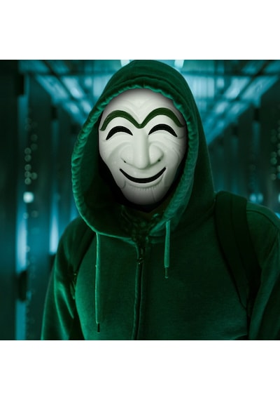 La Casa De Papel Kore Mask - Para Heist Maskesi - Dali Maskesi 5264 "