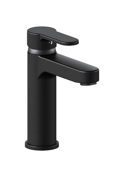 Adell Lento Medium Lavabo Bataryası Mat Siyah Pirinç Gövde 154901724 Siyah