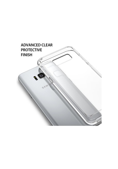 Ringke Fusion Galaxy S8 İle Uyumlu Kılıf Crystal Clear