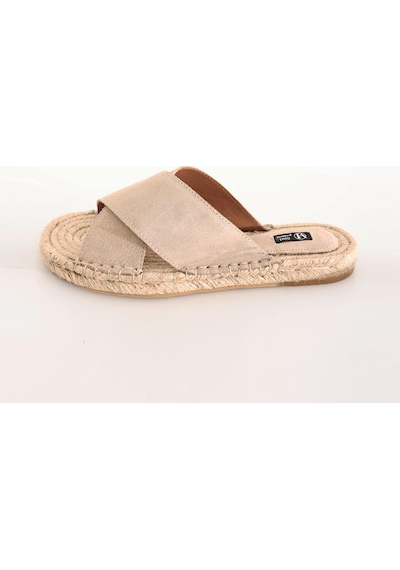 5in1Canpolat Bej Espadril Terlik 24112-bej Bej
