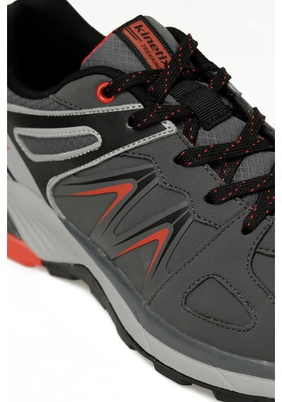 Kinetix Extra Pu 5pr Gri Erkek Outdoor 000000000102019958 Gri-sıyah-a Kırmızı