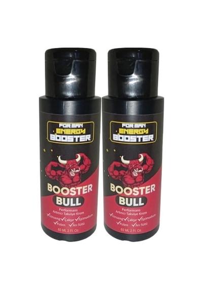 Booster Bull 2 Tane Erkeklere Özel Kremi 60 Ml - 2 Adet 60 Ml