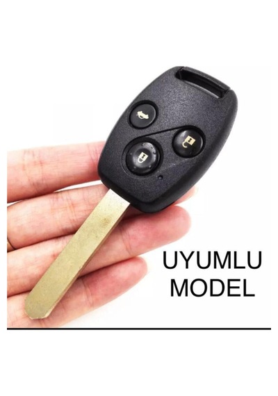 Honda Civic Fd6 Crv Accord Uyumlu 3 Tuşlu Silikon Anahtar Koruma