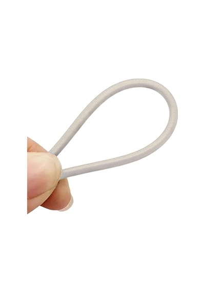 Krem Renk 5 Metre 2 Mm Yuvarlak Lastik
