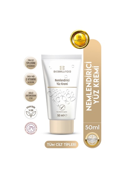Doğal Nemlendirici Yüz Bakım Kremi 50 Ml