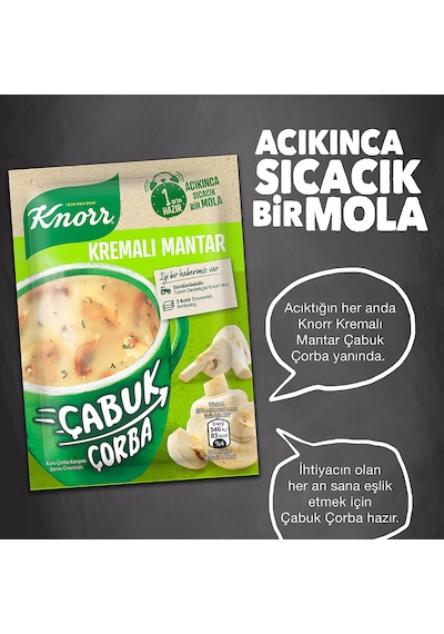 Knorr Kremalı Çabuk Çorba 12 x 19 G