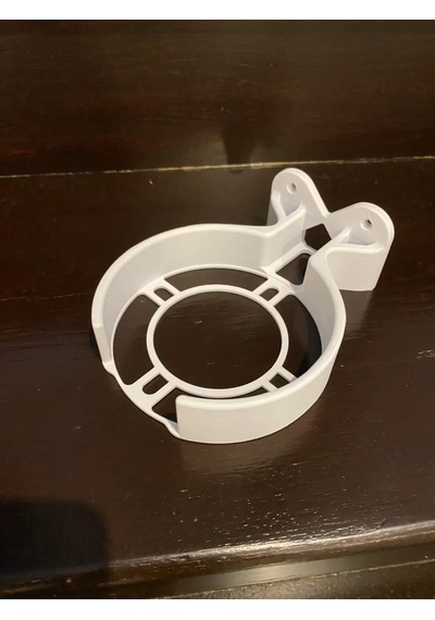 3d Baskı Silindirik Mesh Router Duvar Standı Beyaz Havalandırma Delikli Modem Duvar Askısı 110 Mm Çaplı Diğer