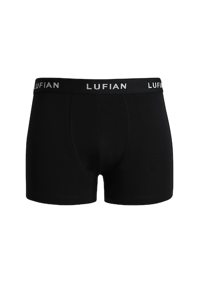 Lufian Dany Erkek Pamuklu Boxer Siyah Siyah 111080024100100 Siyah