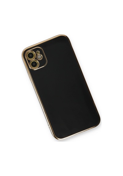Cosmotex Newface Apple iPhone Uyumlu  11 Kılıf Volet Silikon - Siyah