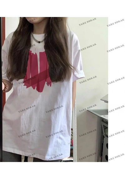 Adrift Y2k Unisex Harajuka Anime Retro Kawai Kuromi T-shirt Kod Rertr Startmore 6631 Beyaz