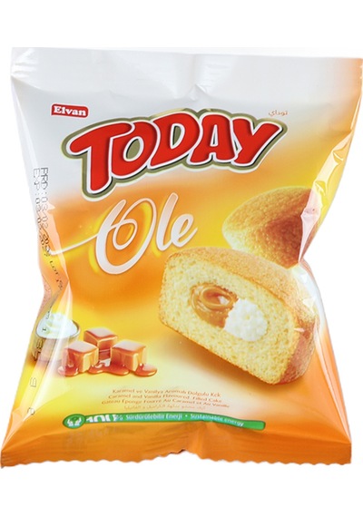 Today Ole Karamel Ve Vanilyalı Kek 35 Gr. 24 Adet 1 Kutu