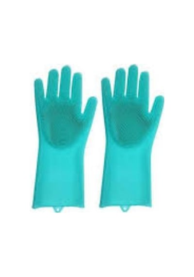 Konyax Sihirli Isıya Dayanıklı Silikon Çok Amaçlı Bulaşık Eldiven Fırçası Magic Gloves