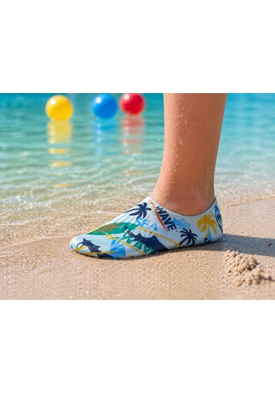 Gripptoes Kaymaz Damla Tabanlı Deniz&havuz Çorabı A1 Çok Renkli