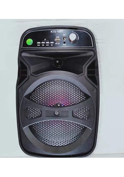KTS-1061 Işıklı Kumandalı Bluetooth Hoparlör