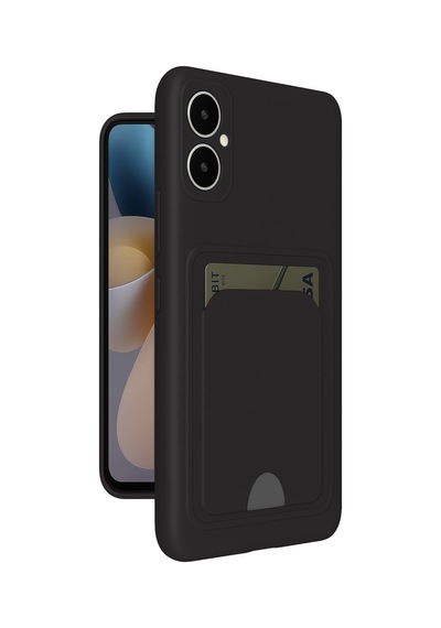 Galaxy A05 Kelvin Kartvizitli Silikon - Siyah