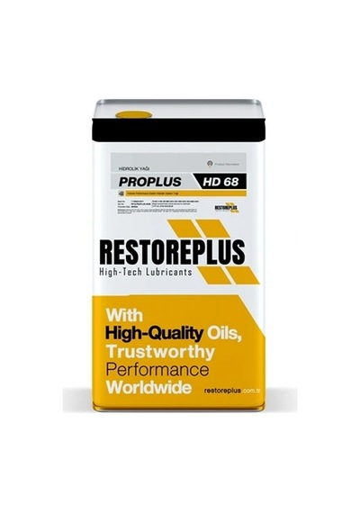 Restoreplus Proplus Hd-68 Yüksek Performans Katkılı Hidrolik Sistem Yağı 18 L