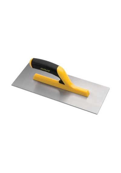 Dekor 094 Paslanmaz Alçı Malası Plastik Açık Saplı 35 Cm