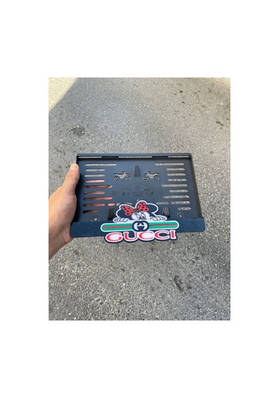 Motorsiklet Pleksi Plakalık - 643160339