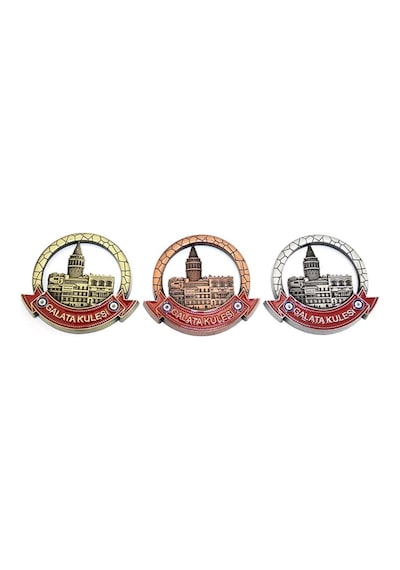 İstanbul Temalı Metal Magnet