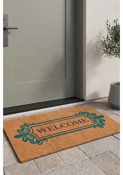 Villadia Home Textile Kapı Önü Paspası Kaymaz Taban Dekoratif Paspas Ev Giriş Antre İç Ve Dış Mekan Paspası 45x70 Cm 21ypycoco