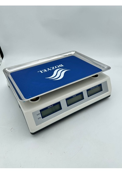 40 Kg Terazi-yeni Model-metal Tuş Takımı-çift Taraf Ekran-pilli Ve Şarjlı Tartı