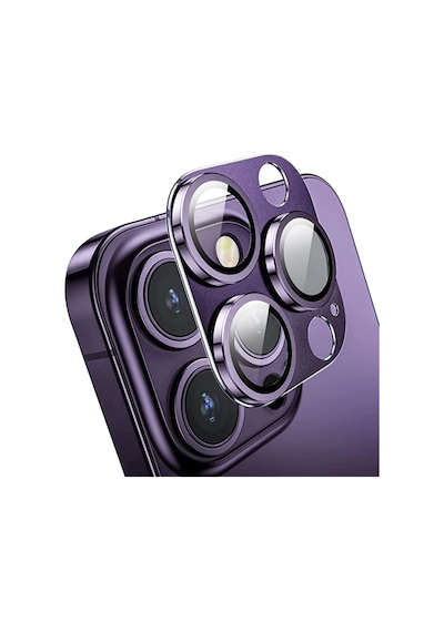Apple Uyumlu iPhone 14 Pro Ve 14 Pro Max Kamera Lensi Tam Kaplar Koruyucu Cam