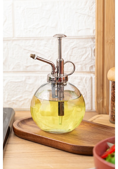 Perotti 15729 350 Ml Cam Yağlık Sirkelik Yağdanlık Şişesi Gri