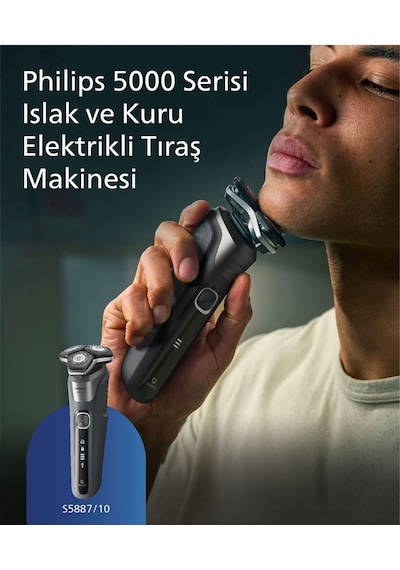 Philips S5887/10 Islak-Kuru Tıraş Makinesi (Teşhir & Outlet)
