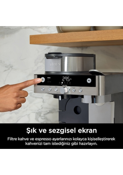 Ninja CFN802EU Prestige Dualbrew Filtre ve Kapsül Kahve Makinesi