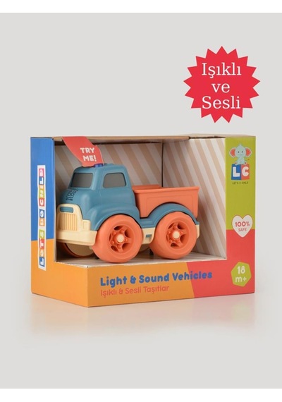 Let's Be Child Işıklı Ve Sesli Minik Pikap Mavi Mavi