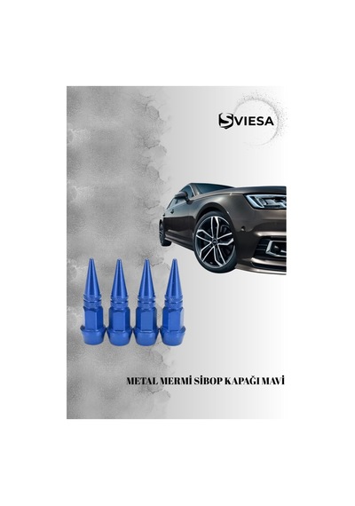 Metal Sivri Sibop Kapağı 4'lü