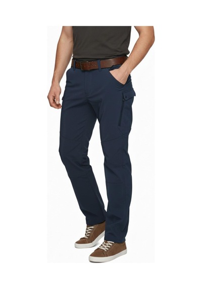 Erkek Kışlık Soft Jel Taktik İçi Polar Pantolon Regular Bgl-st05179 Lacivert