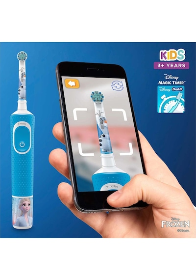 Oral-B D100 Vitality Frozen Özel Seri Çocuklar İçin Şarj Edilebilir Diş Fırçası