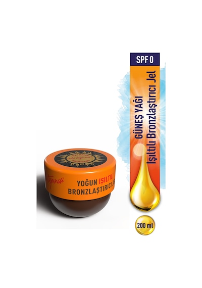 Eda Taşpınar Parlak Işıltılı Bronzlaştırıcı Jel SPF0 200 ML