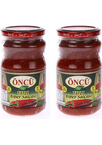 Öncü Tatlı Biber Salçası Cam 2 x 360 G