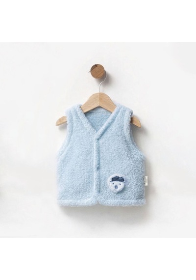 Bebbemini Bebek Yelek 2405 Mavi
