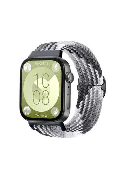 Huawei Watch Fit 4 / Fit 3 Uyumlu Star Silikon Kordon Dayanıklı Spor Saat Kayışı