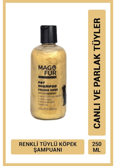 Mago Fur Renkli Tüylü Köpek Şampuanı-250 Ml