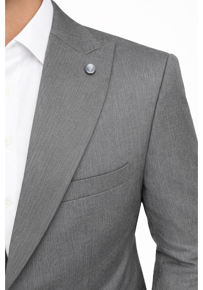 Plus Scorpion Erkek Blazer Ceket Twill Puntolu Kırlangıç Yaka 2 Düğmeli Çift Yırtmaçlı Slim Fit Açık Gri Plus Scorpion Erkek Blazer Ceket Twill Puntolu Kırlangıç Yaka 2 Düğmeli Çift Yırtmaçlı Slim Fit Açık Gri