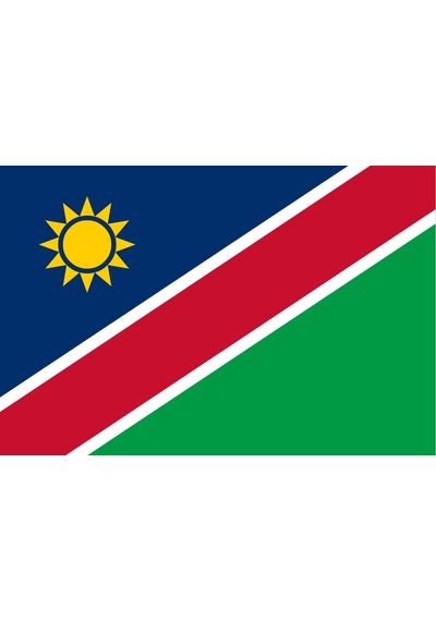 Namibia Ülke Bayrağı 45x30cm Duvar Tablosu Çerçevesiz Pvc Tablo