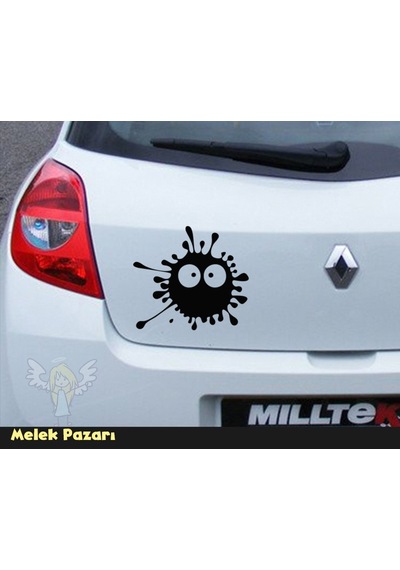 Çamur Leke Araba Sticker