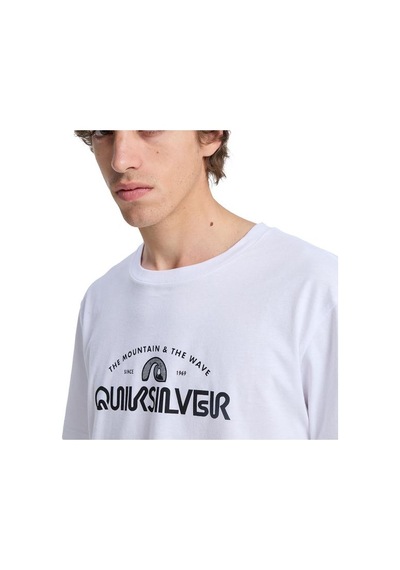 Quiksilver Ev Vista Erkek Beyaz Tişört