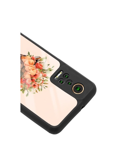General Mobile Gm 22 Pro Influencer Leopar Kedi Tasarımlı Glossy Telefon Kılıfı Çok Renkli