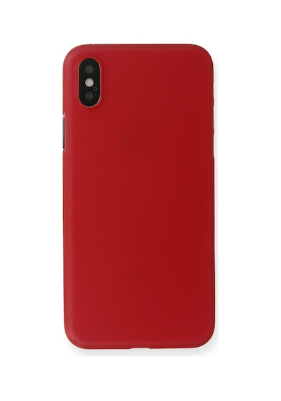 Newface - 776 - iPhone Uyumlu X Kılıf Pp Ultra İnce Kapak - Csmo-tex - - Kırmızı