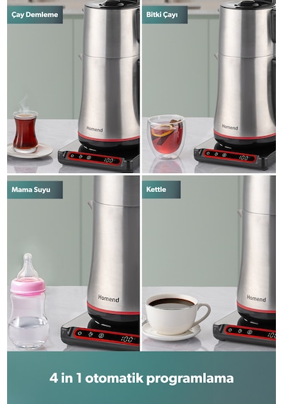 Homend Teabot 1785H Konuşan Otomatik Çay Makinesi