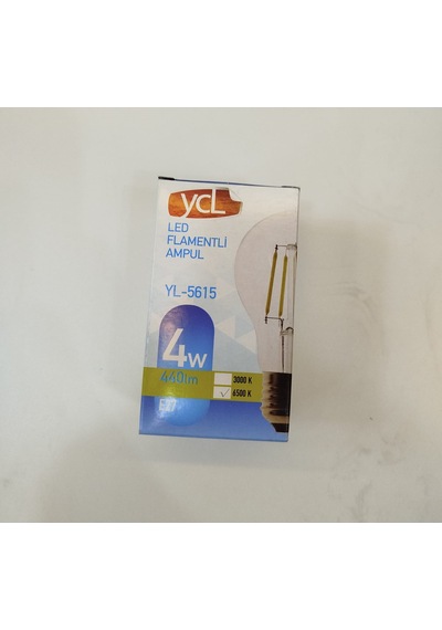 4w E-27 Beyaz Işık Rustik Ampul Ycl Tekli